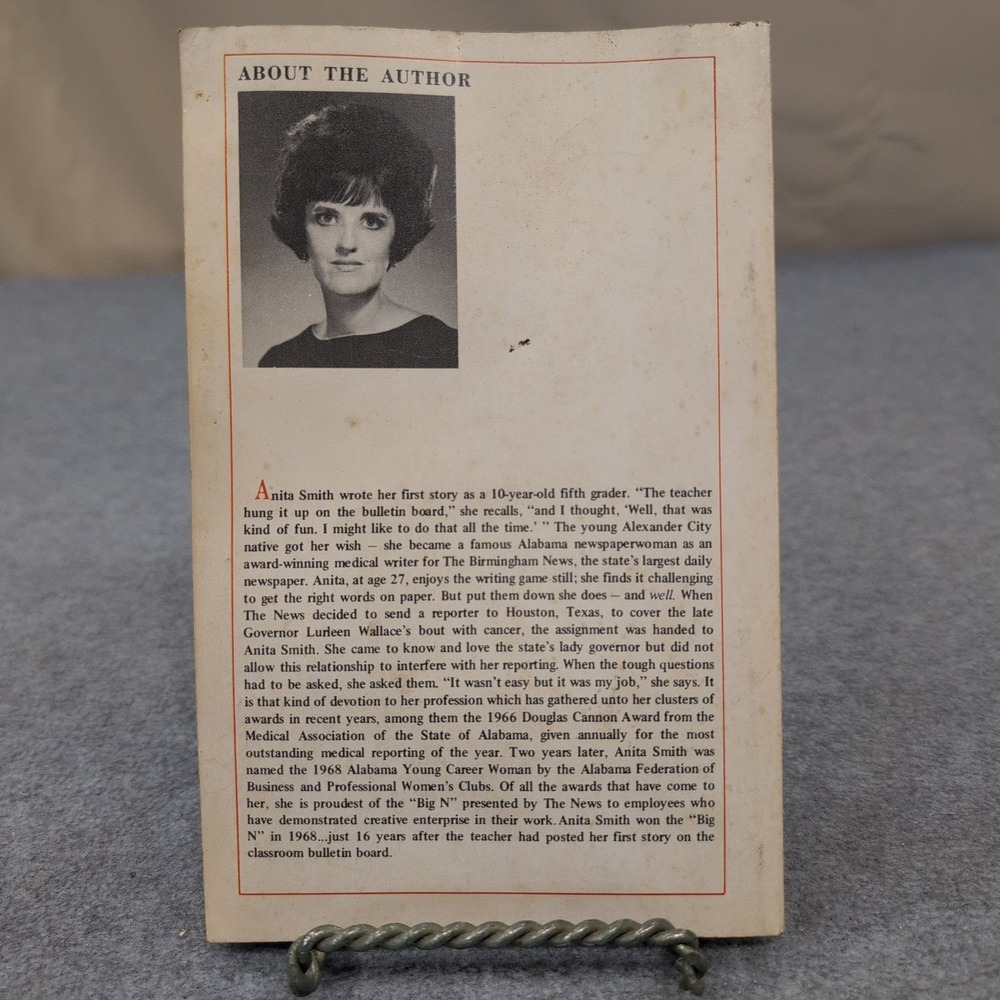 The Intimate Story of Lurleen Wallace Her Crusade of Courage by Anita Smith 1969 - Picture 2 of 5